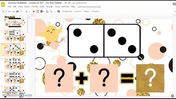 Domino Addition teacher preview