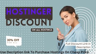 Hostinger Coupon Code 2023💥Hostinger Discount Code💥Hostinger Promo Code💸