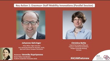 Day 1: Key Action 1  Erasmus+ Staff Mobility Innovations