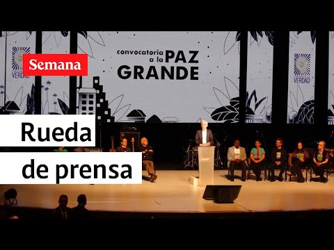 Rueda de prensa: Comisión de la Verdad responde a preguntas sobre el Gran Informe Final