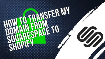 How to transfer my domain from Squarespace to Shopify (Step By Step) 2025