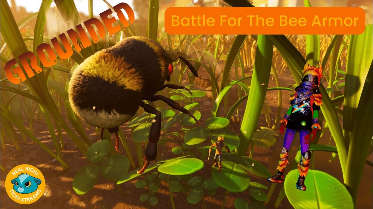 Grounded 12 The Bee Armor Battle YouTube