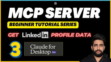 3- Build MCP Server: Claude Reads LinkedIn Profiles! 😱