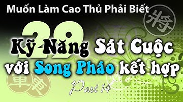 Cờ Tàn thực dụng 29 cách công sát chiếu bí tướng thực chiến với song pháo hay nhất ❤ part 14
