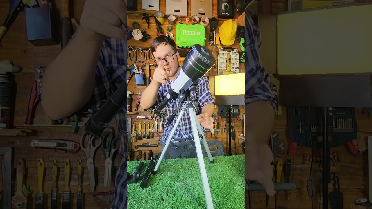 Esse é o melhor telescopío baratinho da internet!