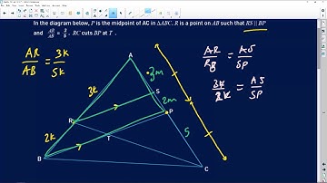 Maths 2020:  Similarity: Parallel Lines