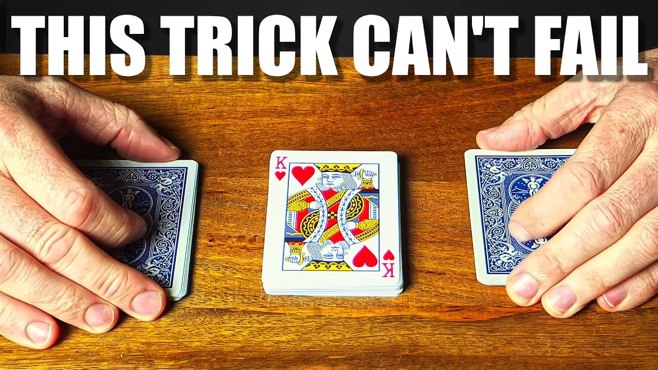 BULLET PROOF Self Working Card Trick You CAN'T SCREW UP! (NO SET UP)