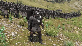 1000 Uruk-hai Chase Rohan’s Army – Ambush in Bannerlord (LOTR Mod)