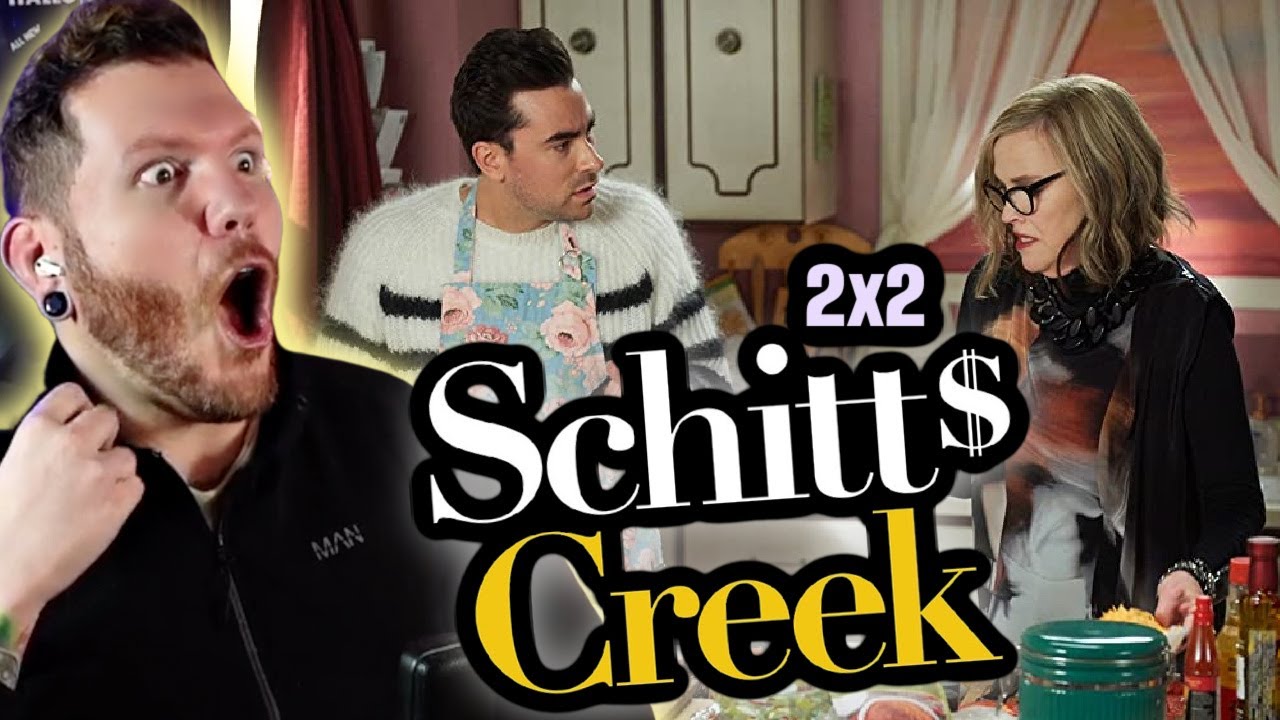 Fold in the cheese! Schitt's Creek REACTION 2x2 'Family Dinner