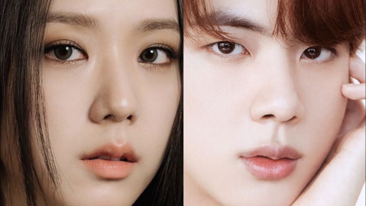 Blackpink Jisoo and BTS Jin | Face Fusion | Kpop Fusion