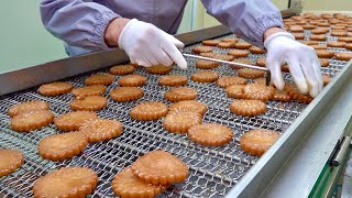 Awesome Quantity! Korean Traditional Honey Cookie Mass Production Process. Snack Food Factory by All process of world 77,764 views 2 months ago 10 minutes, 39 seconds