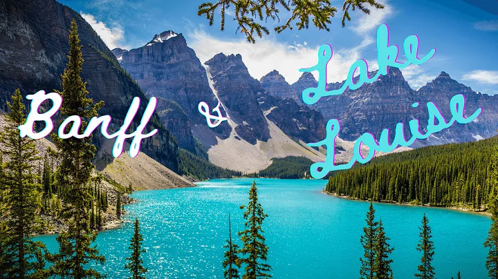 Amazing BANFF & LAKE LOUISE, the Natural Wonder of the World in Alberta, Canada - Relaxing Music