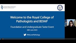 RCPath/BDIAP Foundation and Undergraduate Taster event