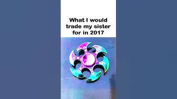 Anything for the fidget spinner 😭