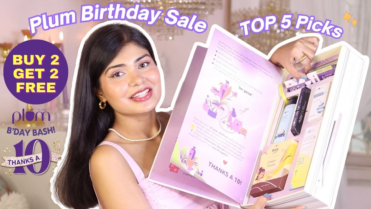 PLUM BIRTHDAY SALE Skincare Recommendations & Best Deals 🔥 2024