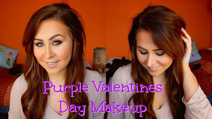 Purple Valentines Day Makeup | Theresa Cosgrove