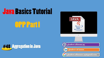 #48 شرح مفهوم التجميع Aggregation في جافا