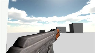 Unity3D Raycast and gun movement test