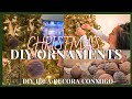 *NEW CHRISTMAS DECORATE WITH ME | DIY Distressed ornaments | Decora conmigo Christmas tree 2023