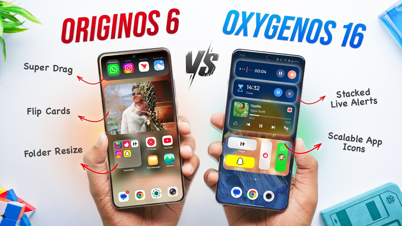 OxygenOS 16 против Origin OS 6: что лучше?