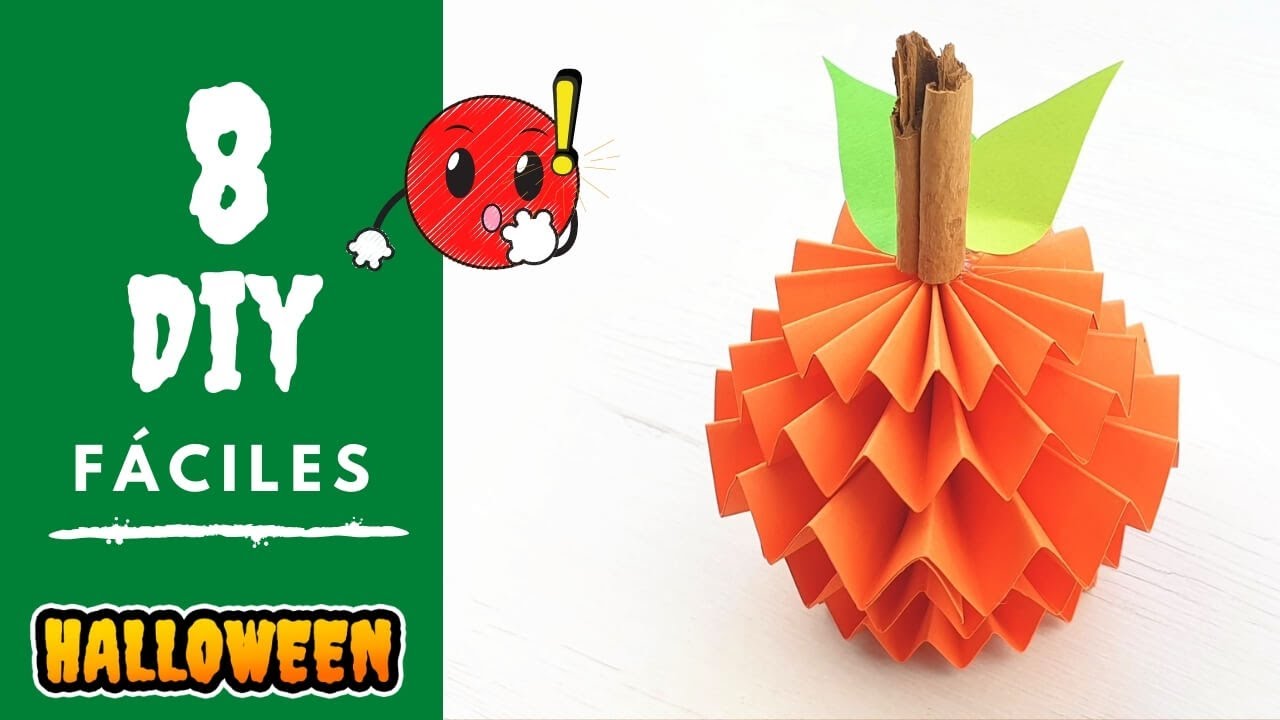 cinturón Leeds Miguel Ángel 8 Manualidades de Halloween para decorar - DIY Halloween decoración -  YouTube