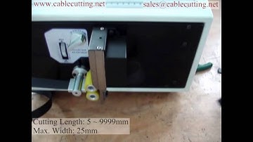 Wire and Shrinkable Tube Cutting Machine (WPM-09A)