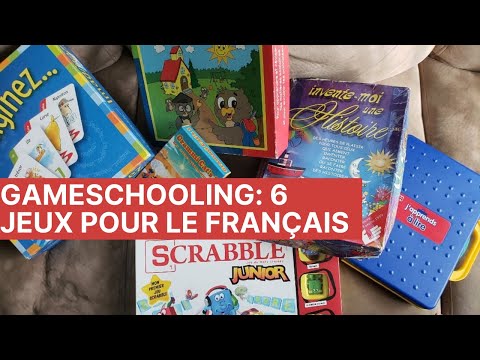 Gameschooling: 6 jeux pour travailler le français