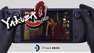 Yakuza 0 | Steam Deck Gameplay | Steam OS