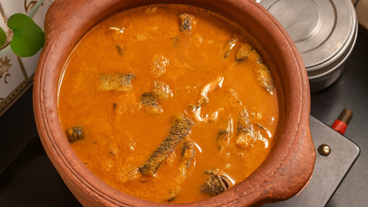 சுவையான மண்சட்டி மீன் குழம்பு.