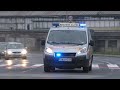 Collection polish emergency vehicles responding with code 3 in wroclaw poland