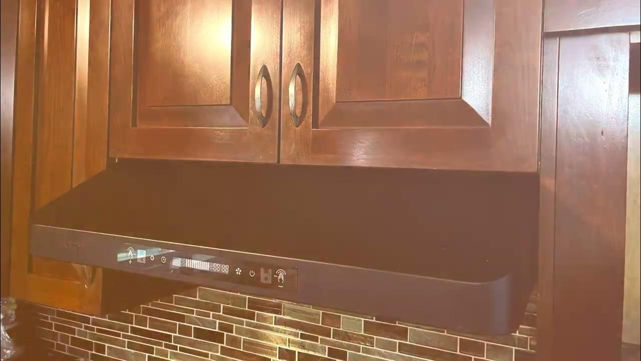 IKTCH Range Hood from Amazon YouTube