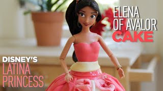 Elena Of Avalor - How To Make A Disney Elena Of Avalor Doll Cake