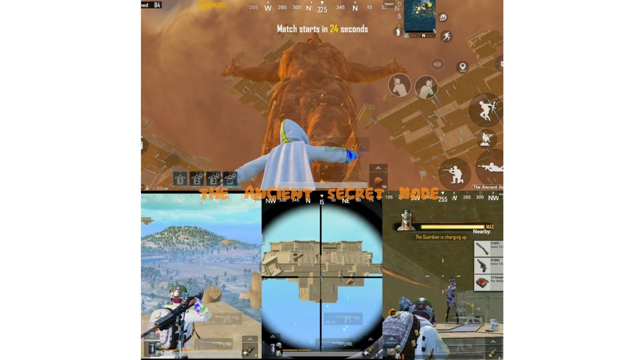 the ancient secret mode tour pubg mobile🧐