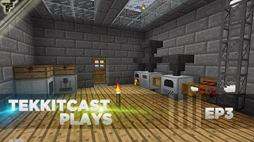 TekkitCast Plays : Episode 3 - IndustrailCraft, More Logistic Pipes