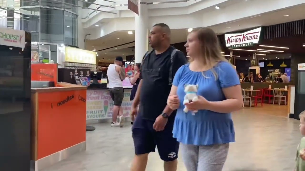 Coventry shopping centre food court