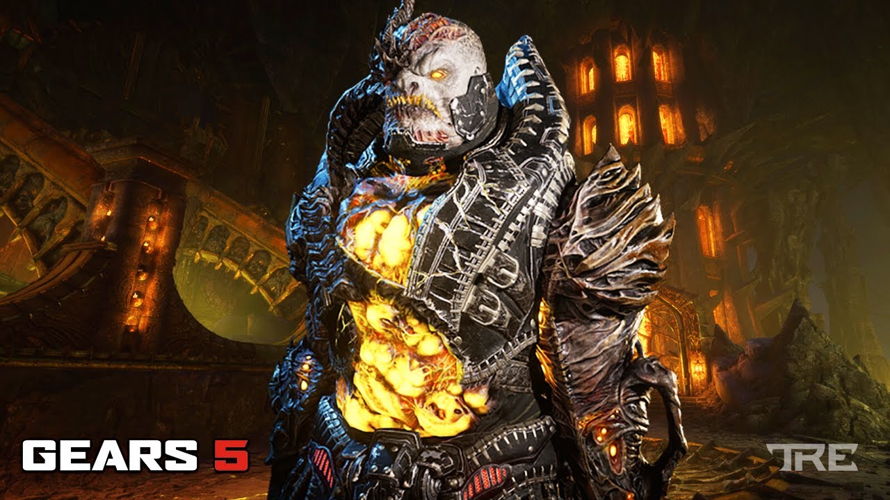 Playing as LAMBENT RAAM in GEARS 5 Operation 5! Tour of Duty V General
