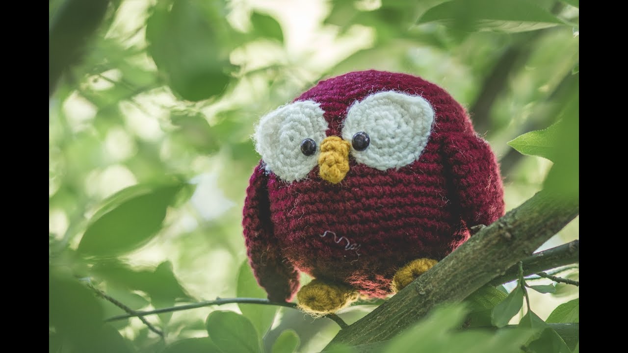 Crochet Amigurumi Owl - Tutorial - YouTube
