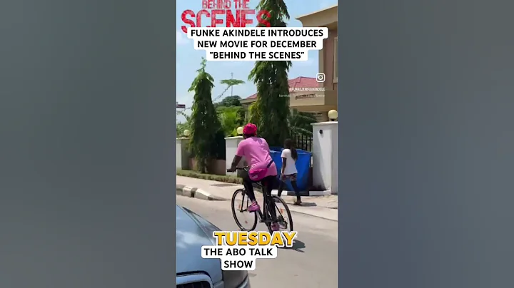 FUNKE AKINDELE INTRODUCES NEW MOVIE FOR DECEMBER "BEHIND THE SCENES"#funkeakindele #newmovie