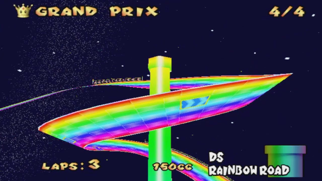 DS Rainbow Road | Mario Kart: Double Dash!! [Custom Track]