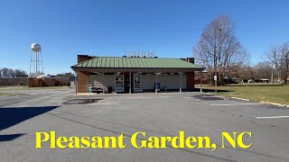 Pleasant Garden | Town Center Walk Through |  Visit, shop, eat, move to, or start a business