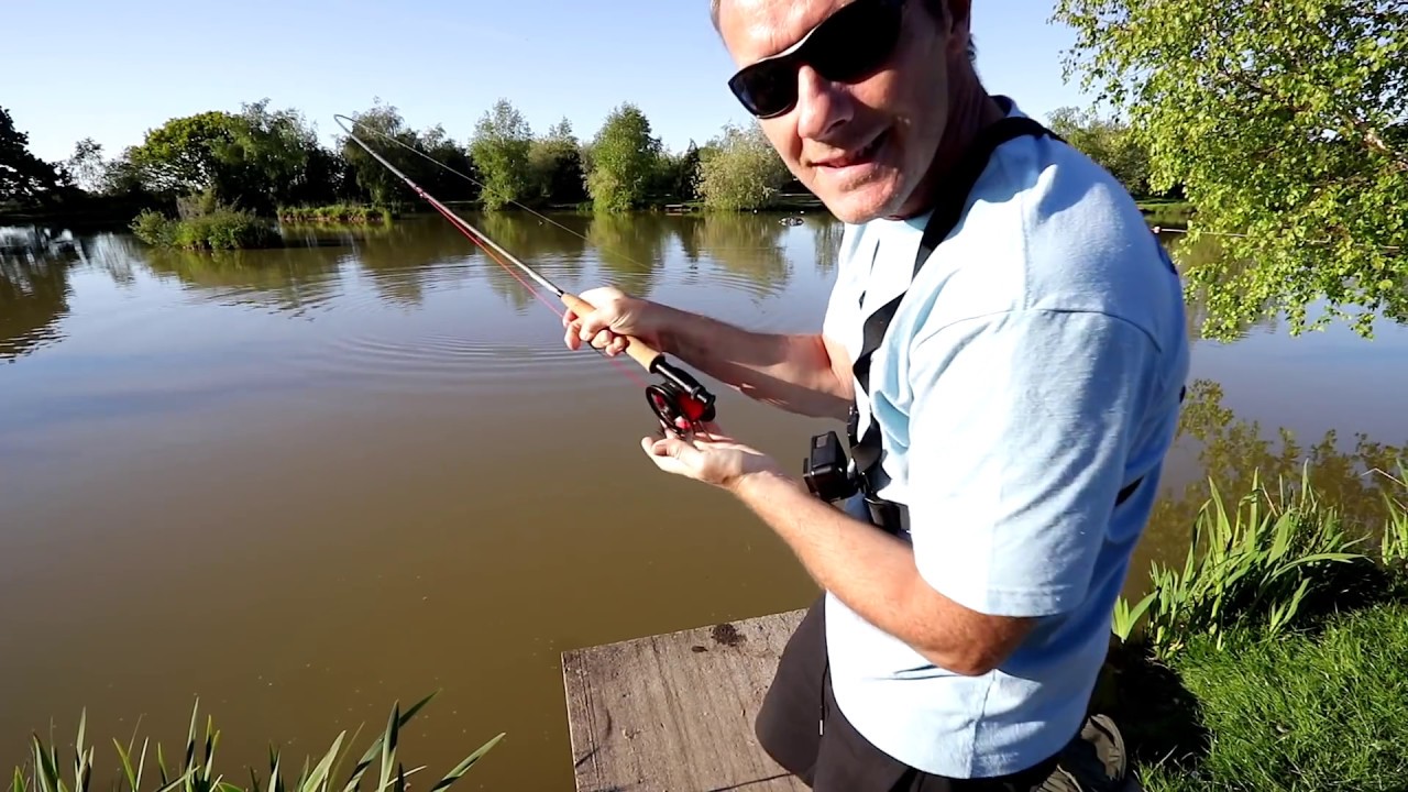 Carp on the fly Testing rod to limits! YouTube