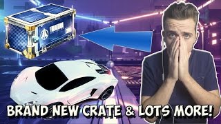 THE BRAND NEW TURBO CRATE/CC5 IN ROCKET LEAGUE! | Dropshot Update - NEW MYSTERY DECALS, CARS & MORE!