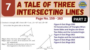 A Tale of Three Intersecting Lines | Class 7 Math chapter 7 | Part 2 #ganitaprakash #helloadhyapak