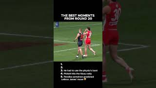Round 20 brought us plenty more memorable moments 🍿