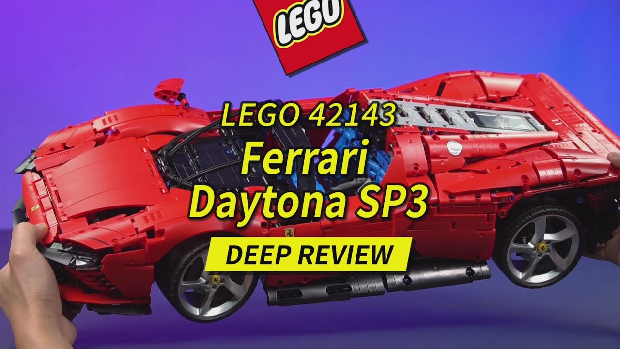 Test: LEGO Technic Ferrari Daytona SP3 (42143) 