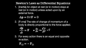Week 2 Video 1: Newton