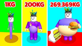 Gained 269,369 Fat on Roblox But Every Second You Get +1 Fat