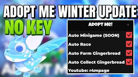 New Adopt Me! Roblox Script | Pastebin + No Key | Auto Farm Gingerbread, Auto Collect Gingerbread