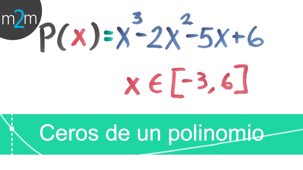 Hallar Los Ceros De Un Polinomio ejercicio 1 YouTube Hallar Los Ceros De Un Polinomio ejercicio 1 YouTube