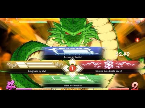 Dragon Ball FighterZ - Como Invocar o ShenLong! As 7 Esferas do Dragão! 